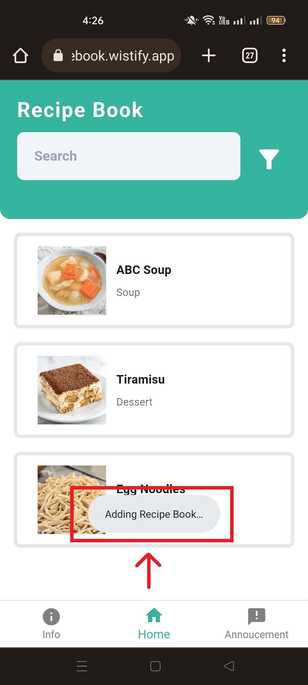 Android: Wait for completion