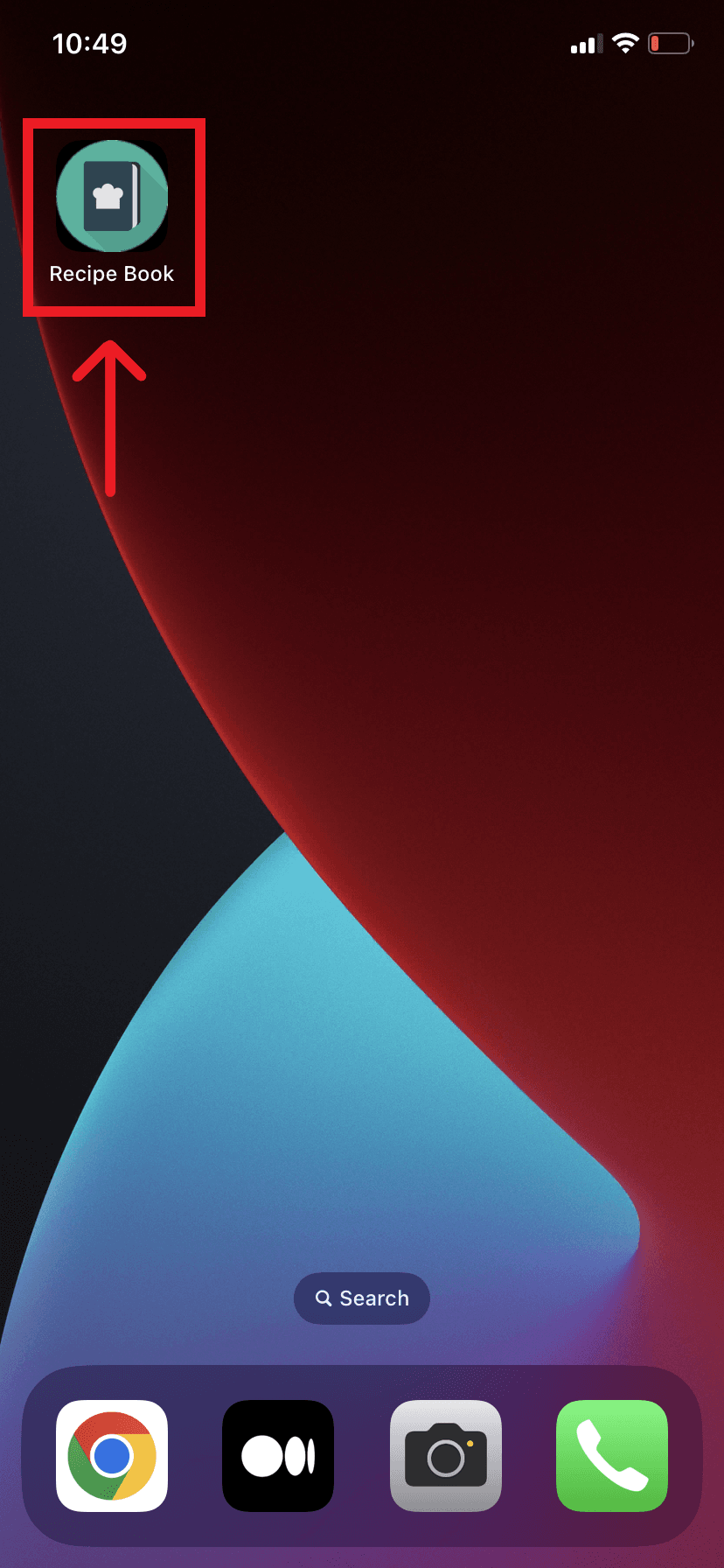 iPhone or iPad: Open the app